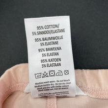 Load image into Gallery viewer, Girls Lollidays, pink stretchy leggings, Inside leg: 40cm, EUC, size 4,  
