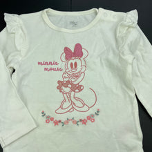 Load image into Gallery viewer, Girls Disney, Minnie Mouse cotton bodysuit / romper, EUC, size 1,  