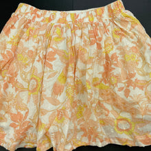 Load image into Gallery viewer, Girls Cotton On, lined lightweight cotton skirt, elasticated, L: 30.5cm, GUC, size 7,  