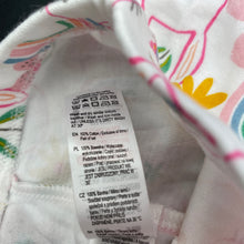 Load image into Gallery viewer, Girls F&amp;F, floral cotton shorts, elasticated, EUC, size 00,  
