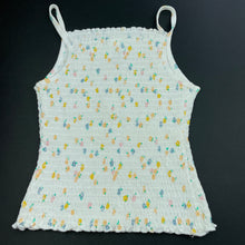 Load image into Gallery viewer, Girls Target, shirred cotton floral summer top, EUC, size 8,  