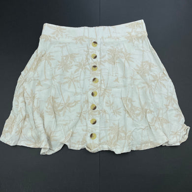Girls Anko, lightweight skirt, elasticated, L: 36cm, EUC, size 10,  