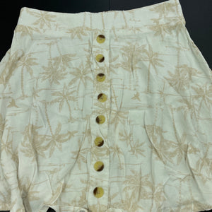 Girls Anko, lightweight skirt, elasticated, L: 36cm, EUC, size 10,  