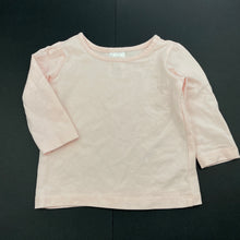 Load image into Gallery viewer, Girls Target, pink long sleeve t-shirt / top, EUC, size 000,  