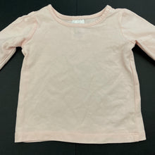 Load image into Gallery viewer, Girls Target, pink long sleeve t-shirt / top, EUC, size 000,  