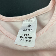 Load image into Gallery viewer, Girls Target, pink long sleeve t-shirt / top, EUC, size 000,  