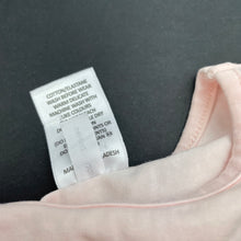Load image into Gallery viewer, Girls Target, pink long sleeve t-shirt / top, EUC, size 000,  