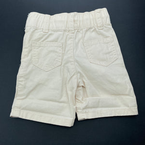 Boys Baby Berry, lightweight cotton shorts, elasticated, EUC, size 000,  