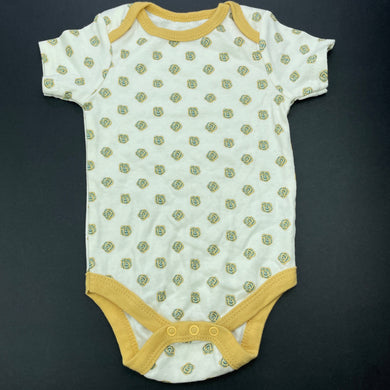 Girls Sandy & Simon, floral cotton bodysuit / romper, EUC, size 00,  