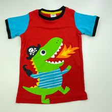 Load image into Gallery viewer, Boys Target, cotton pyjama t-shirt / top, crocodile, EUC, size 4,  
