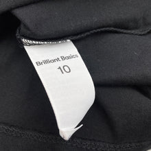 Load image into Gallery viewer, Boys Brilliant Basics, black cotton t-shirt / top, GUC, size 10,  
