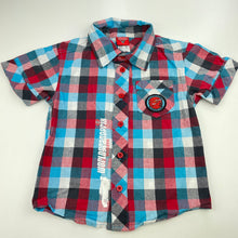 Load image into Gallery viewer, Boys Disney, Cars, cotton short sleeve shirt, EUC, size 2,  