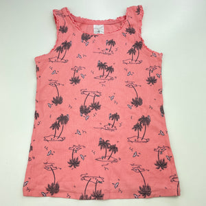 Girls Target, ribbed stretchy singlet top, EUC, size 6,  