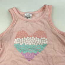 Load image into Gallery viewer, Girls Tiny Little Wonders, pink cotton top, heart, EUC, size 00,  