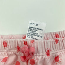 Load image into Gallery viewer, Girls Anko, pink cotton shorts, elaticated, EUC, size 1,  