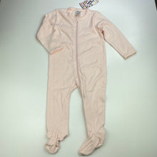 Load image into Gallery viewer, Girls Baby Berry, pointelle cotton zip coverall / romper, NEW, size 0,  