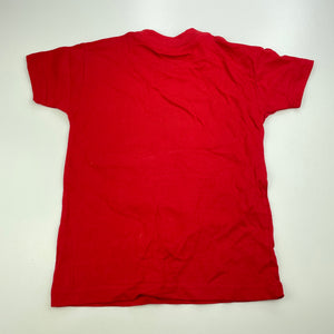 Boys Joey Roo Australia, red cotton t-shirt / top, crocodile, GUC, size 2,  