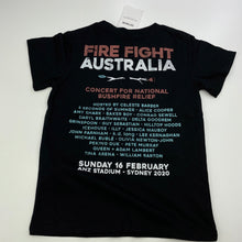 Load image into Gallery viewer, unisex Cotton On, FireFight Australia 2020 cotton t-shirt / top, NEW, size 3,  