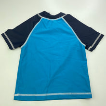 Load image into Gallery viewer, Boys H&amp;T, short sleeve rashie / swim top, shark, EUC, size 2,  