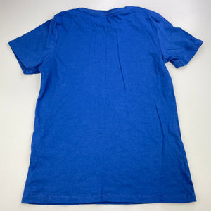 Boys Cotton On, blue cotton t-shirt / top, GUC, size 9-10,  