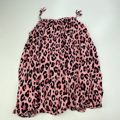 Girls KID, lightweight casual summer dress, GUC, size 4, L: 50cm