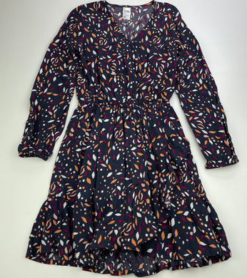 Girls Anko, lightweight long sleeve casual dress, EUC, size 10, L: 75cm