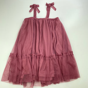 Girls Anko, lined tulle summer party dress, GUC, size 3, L: 52cm