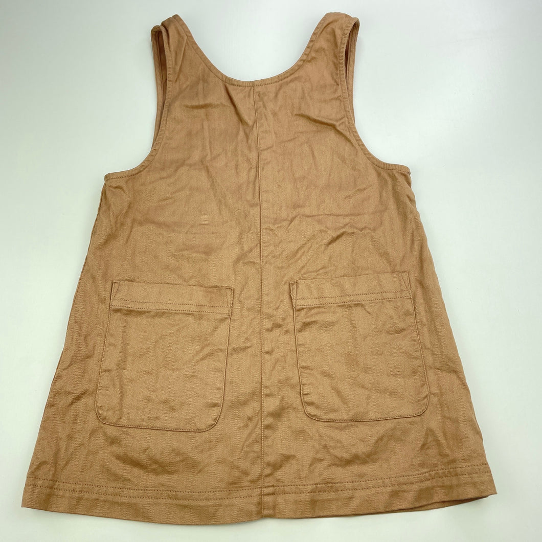 Girls Anko, stretch cotton casual dress, EUC, size 4, L: 53cm
