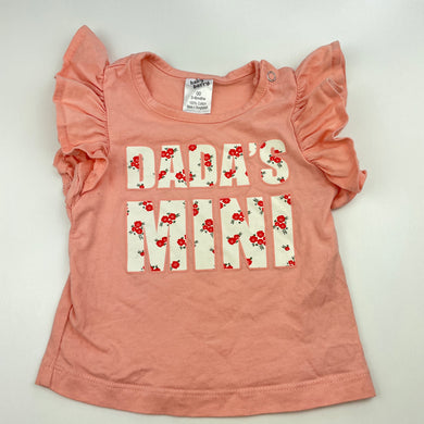 Girls Baby Berry, pink cotton t-shirt / top, GUC, size 00,  