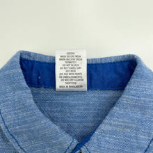 Load image into Gallery viewer, Boys Target, blue cotton short sleeve shirt, EUC, size 2,  