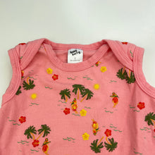 Load image into Gallery viewer, Girls Baby Berry, pink cotton bodysuit / romper, GUC, size 2,  