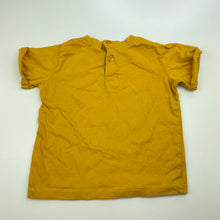 Load image into Gallery viewer, unisex Baby Berry, yellow cotton t-shirt / top, GUC, size 0,  