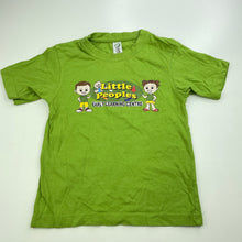 Load image into Gallery viewer, unisex RAMO, green cotton t-shirt / top, EUC, size 2,  
