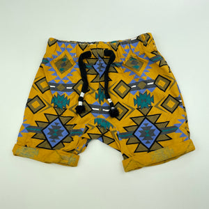 Boys Baby Baby, cotton shorts, elasticated, GUC, size 000,  