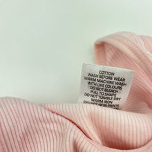 Load image into Gallery viewer, Girls Target, pink ribbed cotton singlet top, GUC, size 0,  