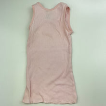 Load image into Gallery viewer, Girls Target, pink ribbed cotton singlet top, GUC, size 0,  