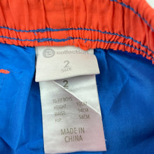 Load image into Gallery viewer, Boys B Collection, lightweight board shorts, elasticated, GUC, size 2,  