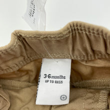 Load image into Gallery viewer, Boys Target, cotton chino shorts, elasticated, NEW, size 00,  