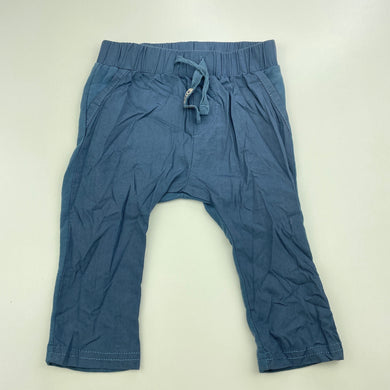 Boys Anko, lightweight pants, elasticated, GUC, size 000,  