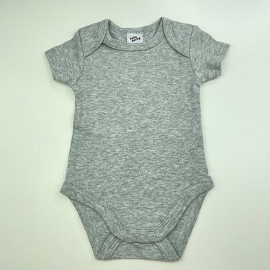 unisex Baby Berry, soft cotton bodysuit / romper, EUC, size 000,  