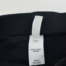 Load image into Gallery viewer, Girls KID, black stretchy pants, elasticated, Inside leg: 25.5cm, GUC, size 1,  