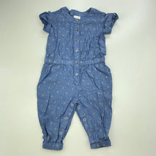 Load image into Gallery viewer, Girls Target, lightweight cotton romper, EUC, size 000,  