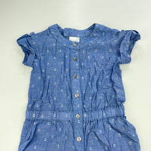 Load image into Gallery viewer, Girls Target, lightweight cotton romper, EUC, size 000,  