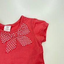 Load image into Gallery viewer, Girls Target, pink &amp; white peplum top, GUC, size 1,  