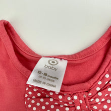 Load image into Gallery viewer, Girls Target, pink &amp; white peplum top, GUC, size 1,  