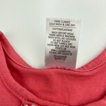 Load image into Gallery viewer, Girls Target, pink &amp; white peplum top, GUC, size 1,  
