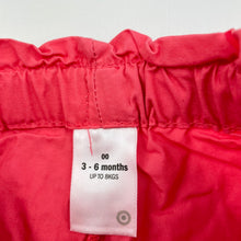 Load image into Gallery viewer, Girls Target, lightweight cotton shorts, elasticated, GUC, size 00,  