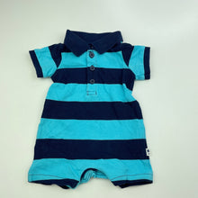 Load image into Gallery viewer, Boys Target, cotton polo romper, GUC, size 0000,  