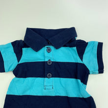 Load image into Gallery viewer, Boys Target, cotton polo romper, GUC, size 0000,  