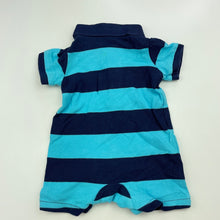 Load image into Gallery viewer, Boys Target, cotton polo romper, GUC, size 0000,  